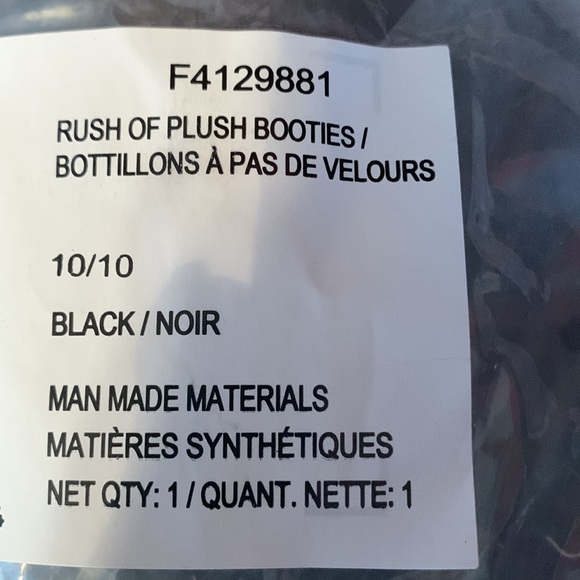 New in package, size 10 black suede boots, made by Avon . These are so cute! - Picture 5 of 5